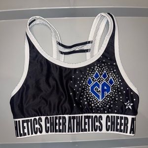 Cheer Athletics Clawburst practice wear sports bra